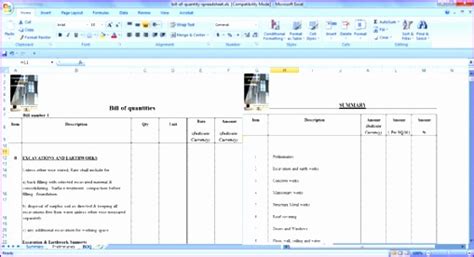 In these page, we also have variety of images available. 10 Bill Of Quantities Excel Template - Excel Templates ...