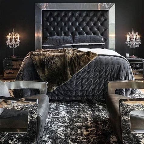 Top 50 Best Black Bedroom Design Ideas Dark Interior Walls