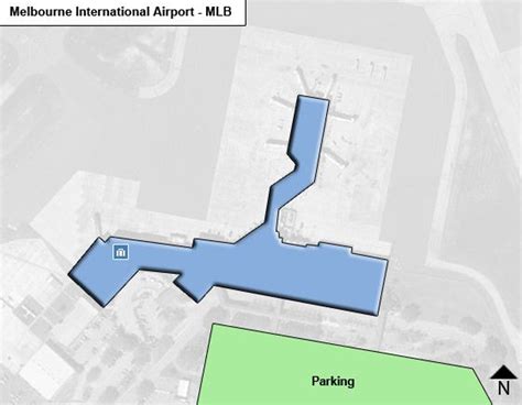 Melbourne Airport Map Mlb Terminal Guide