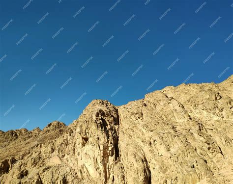Premium Photo Rocks In The Desert Sinai Desert Mountains Landscape