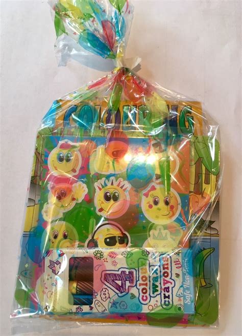 Kids Pre Filled Party Bags Childrens Boys Girls Unisex Birthday Goody