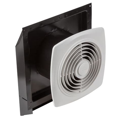 But it's not for beginners either, because the project in some instances it may be more practical (and less expensive) to run the vent directly out a wall, or through a vent stack in your roof. Broan 509 Through-Wall Fan, 180 CFM 6.5 Sones, White Square Plastic Grille: Amazon.ca: Electronics