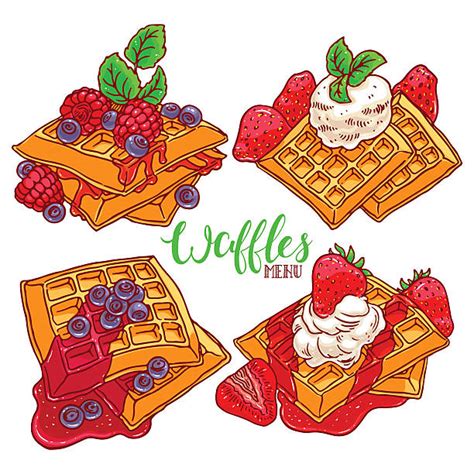 Belgium Waffle Illustrations Royalty Free Vector Graphics And Clip Art
