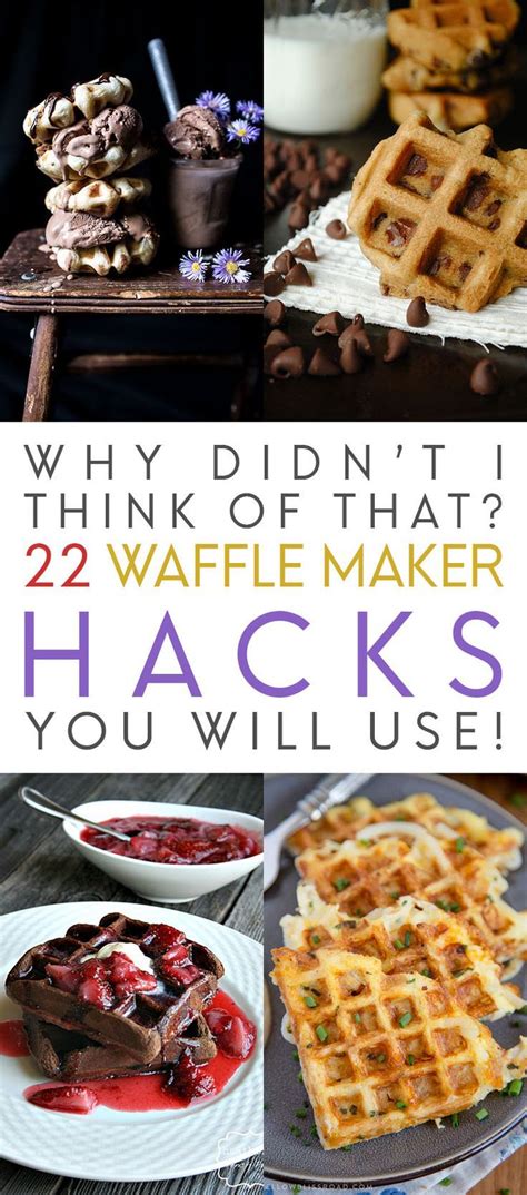 No oil spray is needed. Why Didn't I Think Of That/ 22 Waffle Maker Hacks You Will ...