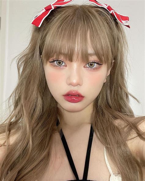 Instagram Post By Rebecca • Nov 27 2020 At 622pm Utc Korean Hair Color Kawaii Hairstyles