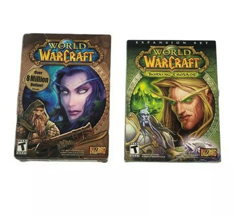 World Of Warcraft Wow Burning Crusades Pc Games Complete Video Games