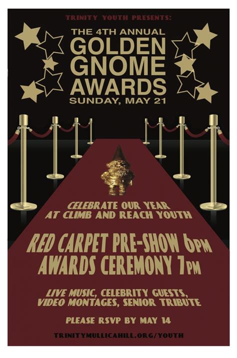 Golden Gnome Awards Poster Design Mike Ralph Creative