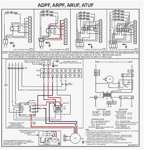 Today we are pleased to declare that description : Goodman Aruf Air Handler Wiring Diagram | Free Wiring Diagram