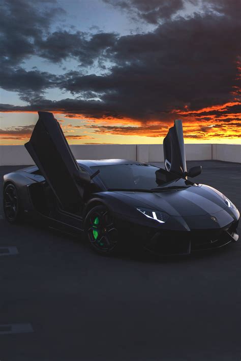 S T A Y F R E S H — Aventador Sunset Super Cars Lamborghini
