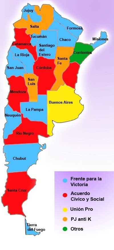 Mapa Argentina Pol Tico Mapa De Argentina Completo