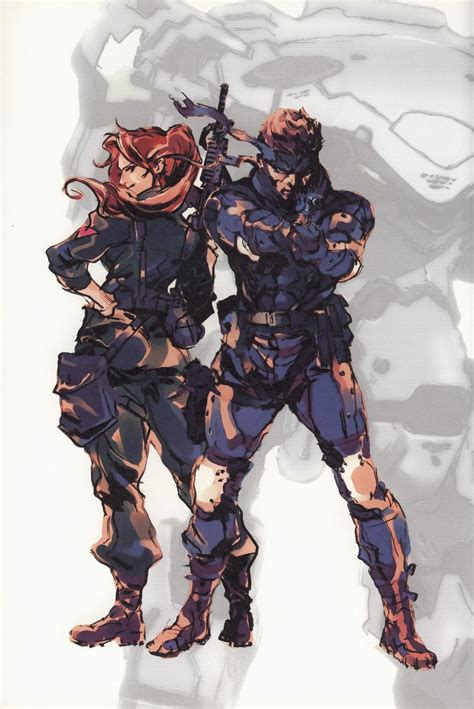 Art Of Metal Gear Solid By Yoji Shinkawa Metal Gear Gear Art Metal