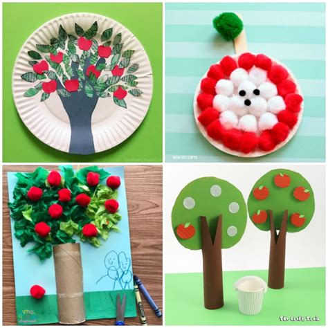 Over 75 Adorable Apple Crafts For Kids Page 3 Of 3 Look Were