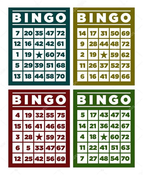 Conjunto De Tarjetas Del Bingo Retro Bingo Cards Bingo Cards To Print Bingo Cards Printable