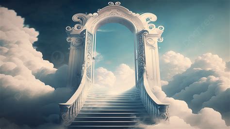 Heaven Gate Background Lineage Lord Cloud Background Image And
