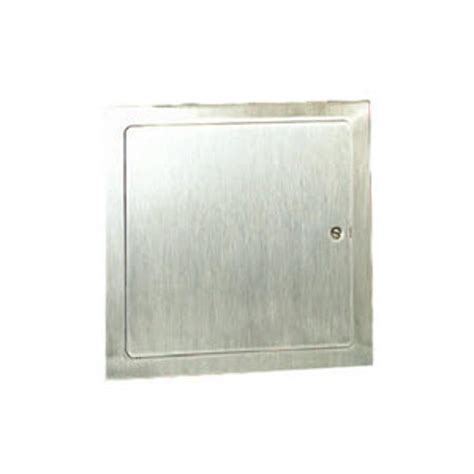 8 in x 8 in elmdor stainless steel access door at tejas materials inc