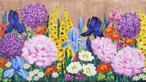 How To Paint Really Pretty Flowers
