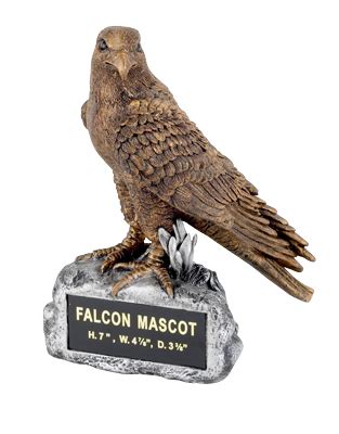The guy had a natural gift for explaining things thoroughly and concisely. Falcon Trophies, Mascot Trophy - Falcon