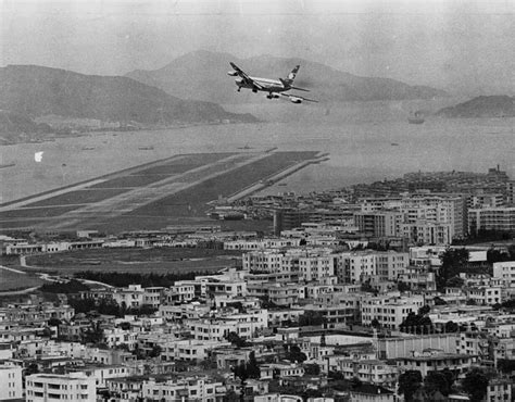 The Old Kai Tak Airport Year Unknownbefore 1973 🌏 Kai Tak