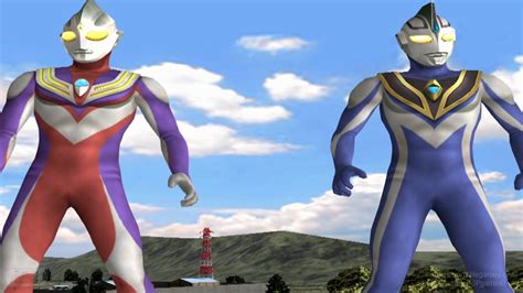 Ultraman Tiga And Ultraman Agul V2 Tag Team Mode Play ウルトラマン Fe3 Youtube