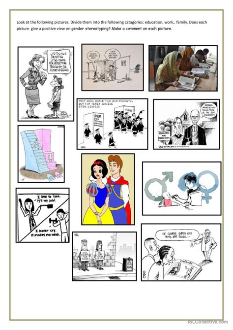 Gender Stereotyping And Human Rights English Esl Worksheets Pdf And Doc