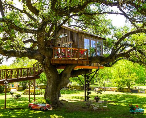 Play with different patterns and textures. How to Make a Treehouse | Houzz