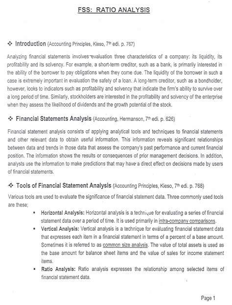 It helps us in understanding the this is an important metric to analyze the company's operating profitability, liquidity, leverage, etc. Banking Diploma Examination: Accounting for Financial ...