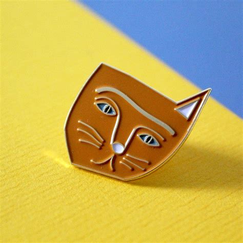Charming Artist Cat Prints By Design Studio Niaski Illustrated Pin