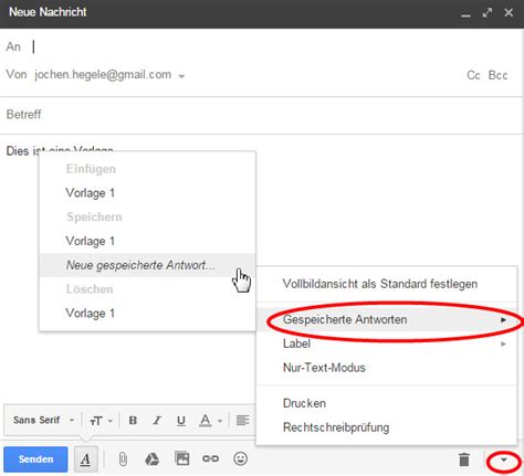 ＠ new gmail erstellen googlekonto erstellen ~ googlekonto erstellen name vorname vorname nachname nachname nutzername wählen sie können b. Effizienter arbeiten mit Gmail Vorlagen