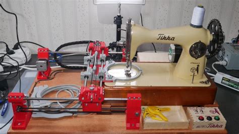 I need to talk about your flair. CNC Embroidery Machine Punches Out Designs A Stitch At A ...