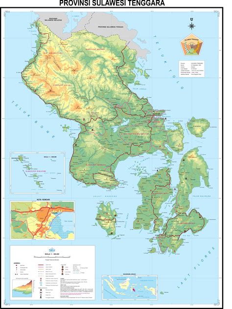 Geografi Provinsi Sulawesi Tenggara Geografi Org