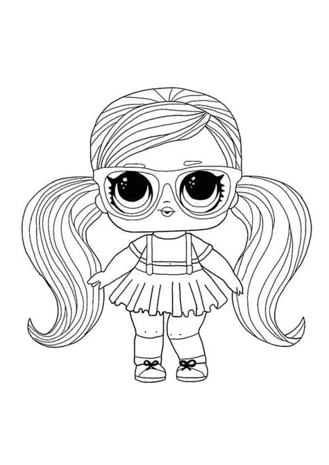 Lol Suprise Doll Unicorn Girl Coloring Pages Lol Surprise Doll