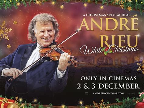 Andre Rieu White Christmas Bigscreen Cinemas Hervey Bay Torquay December 2 2023