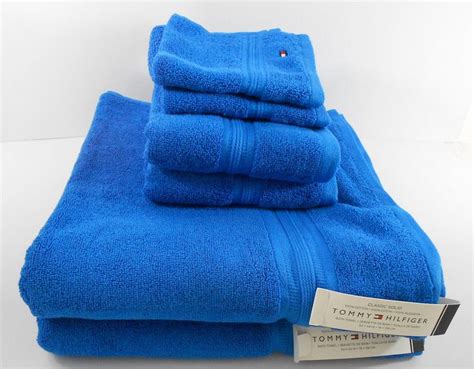 Get the lowest price on your favorite brands at poshmark. Tommy Hilfiger Classic Solid Bright Blue Bathroom Towel ...