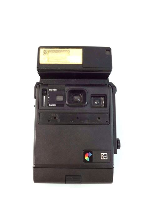 Vintage Kodak Polaroid Ek160 Instant Camera With Instant Flash Model C