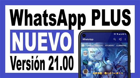 Nuevo Whatsapp Plus Última Versión 2022 😃 Descargar V2100 Youtube