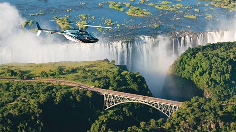 Victoria Falls Helicopter Tour Maano Adventures