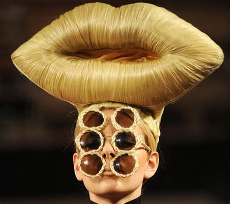 Funny Strange And Crazy Hairstyles 30 Pics Curious Funny Photos