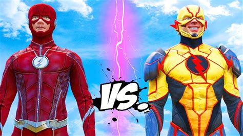 The Flash Vs Reverse Flash Epic Battle Youtube