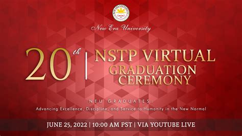 Nstp Virtual Graduation Ceremony Youtube