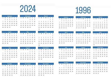 Unik Kalender Tahun 2024 Sama Persis Dengan Tahun 1996 Simak
