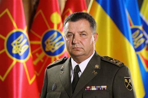 Ukrainian Defense Minister Poltorak Ready To Resign Over Corruption In