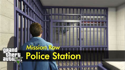 Mission Row Police Station The Gta V Tourist Youtube