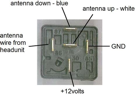 Wiring Diagram For Power Antenna Wiring Diagram Schemas