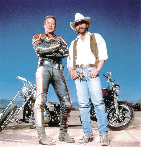 Mickey Rourke Don Johnson Marlboro Man Biker Movies Harley Davidson