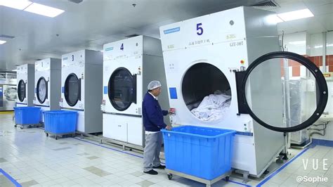 Clean Commercial Laundry Dryer Washing Plant Used Automatic Dry