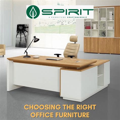 Choosing The Right Office Furniture For Enhanced Productivity Spirit