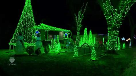 70000 Light Christmas Display Shines Bright In Saskatoon Cbc News