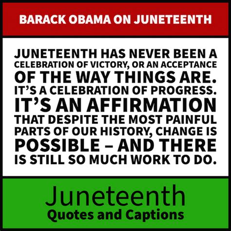 119 Notable Juneteenth Quotes And Captions For Freedom Day