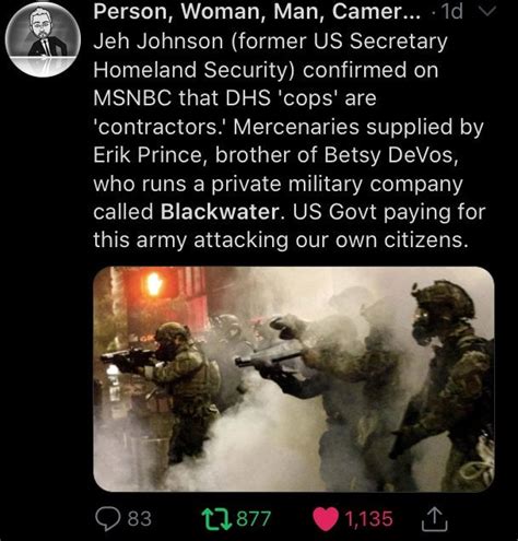 Former Us Secretary Homeland Security Confirmed On Msnbc That Dhs Cops