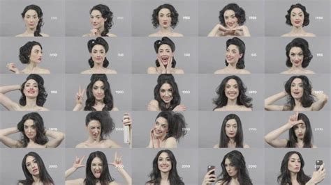 The Evolution Of Glam Part Deux “100 Years Of Beauty In One Minute” Featuring Naturally Curly